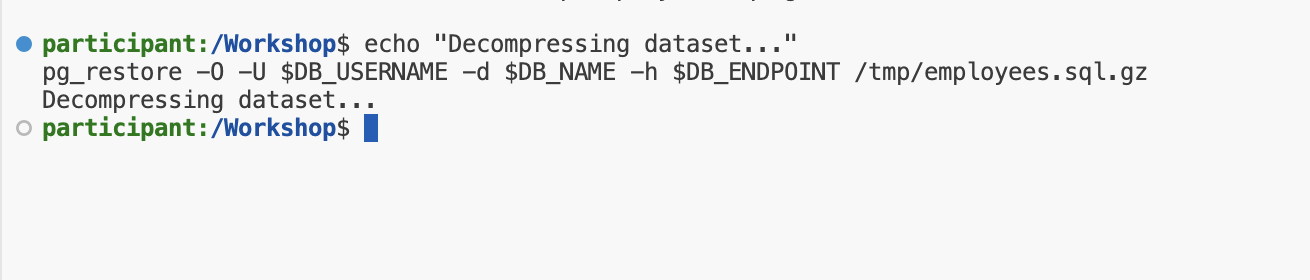 Screenshot of Dataset Decompression